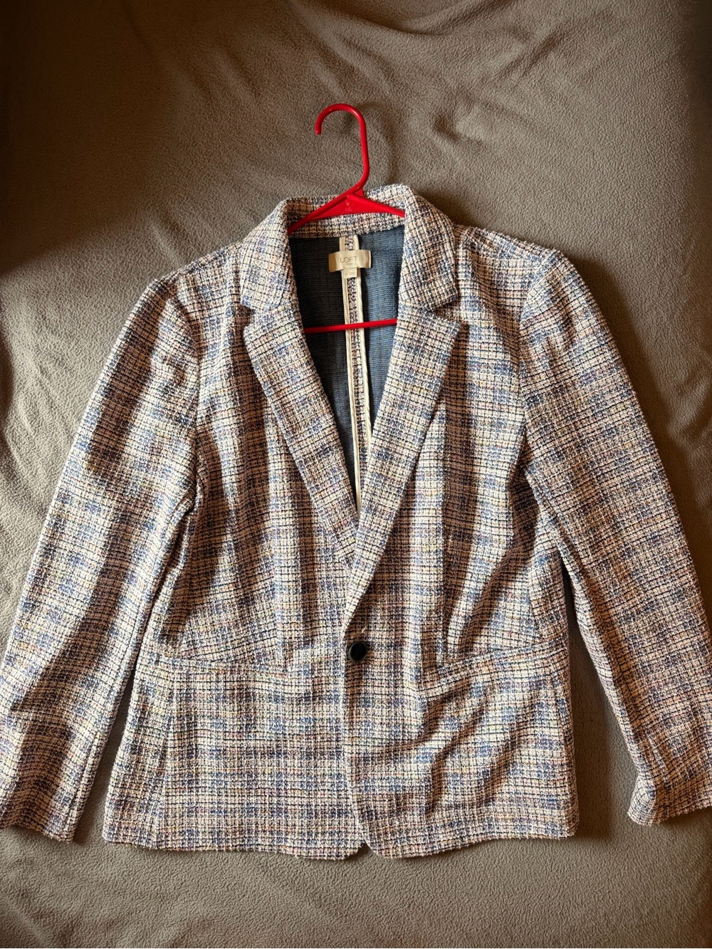 The Loft Single-Button Women's Blazer in Neutral